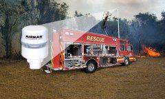 AIRMAR150WX气象站在消防车上的应用